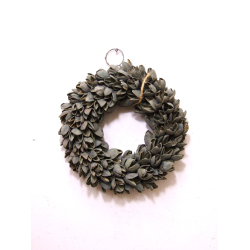 Wianek z suszonych owoców egzotycznych Bakuli 20cm Niebieski